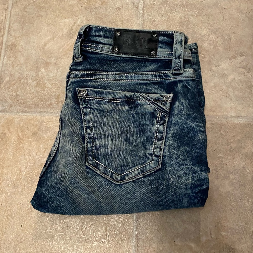 Buckle Black Jeans